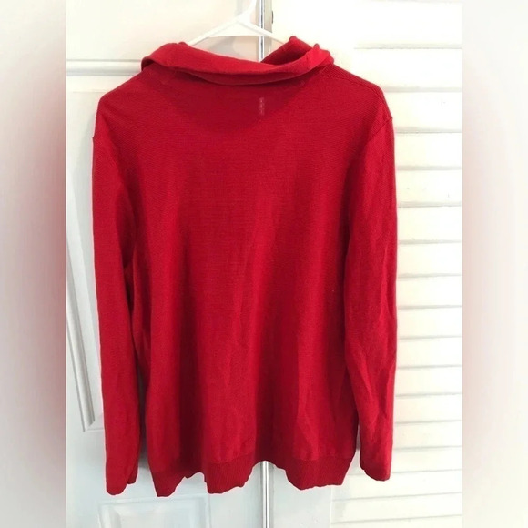 J. Jill silk blend cowl neck sweater size large L5 - Picture 2 of 4